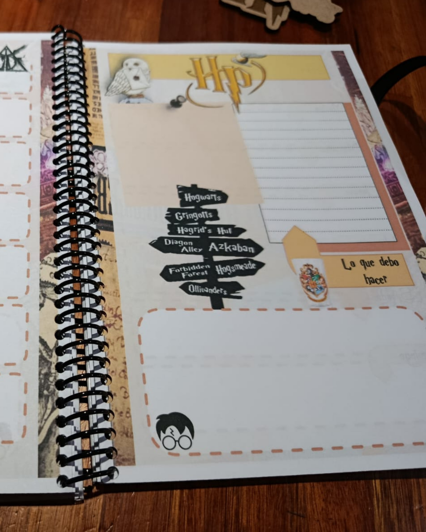 Libreta temática "Harry Potter"