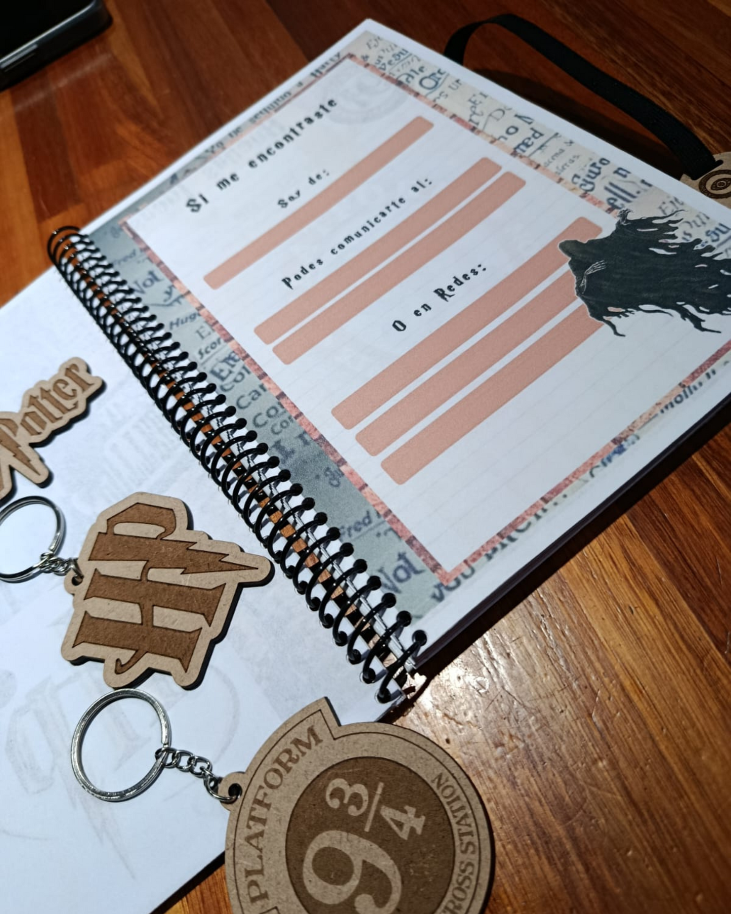 Libreta temática "Harry Potter"