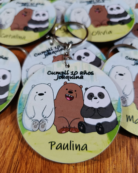 Llaveros personalizados